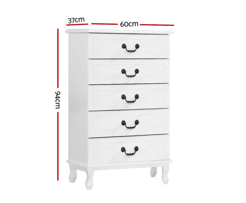 Chest of Drawers Tallboy Dresser Table